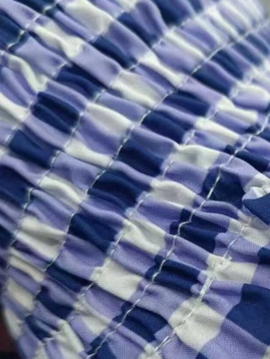 Women's Jumpsuit Gingham Plaid Smocked High Waist Wide-Leg Overall 54fedb13-e6e4-4029-998f-9e8d145c2ad6-Max-Origin Trendsi