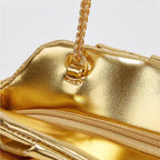 Women's Crossbody Bag Evening Ruched Shoulder Bag with Chain Strap 553ad85f-1a18-43c0-a736-f59e0cb59241-Max-Origin Trendsi
