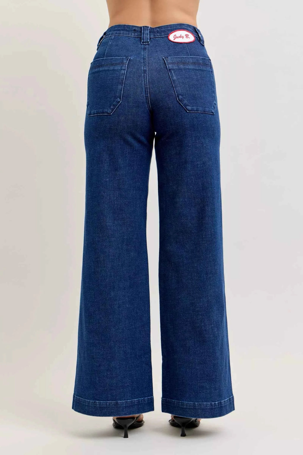Judy Blue Wide Jeans High-Waisted Retro with Patch Pockets & Twisted Seams 556f4a79-5f5e-4f5f-80f0-9c87398d2e28-Max-Origin Trendsi