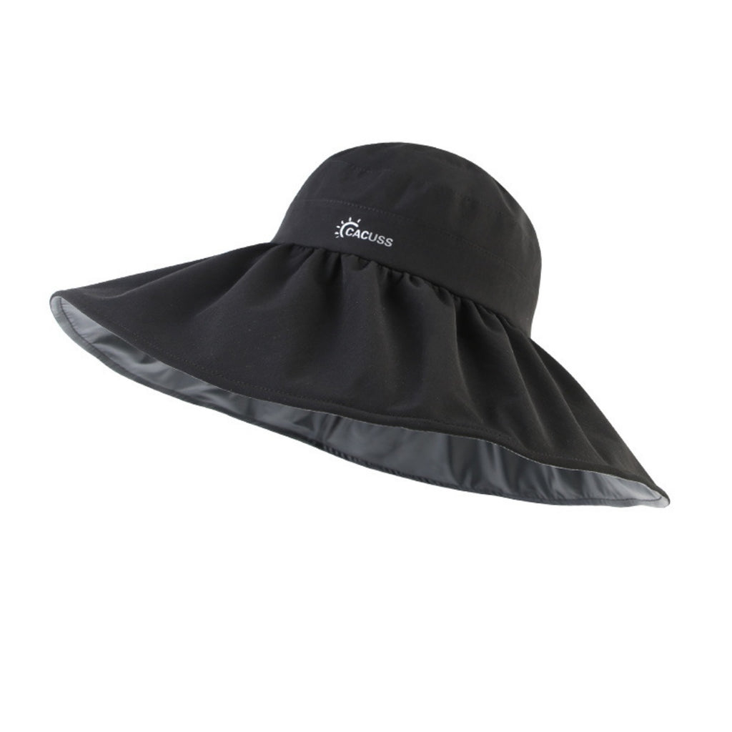 Wide Brim Sun Visor Hat - Lightweight Polyester Fiber, Imported, One Size Fits All