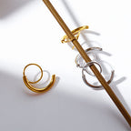 Spiral Earrings Stainless Steel 18K Gold-Plated Gold Silver Elegant Jewelry 557edb0d-e680-434e-aeff-8e965c1d3473-Min Trendsi