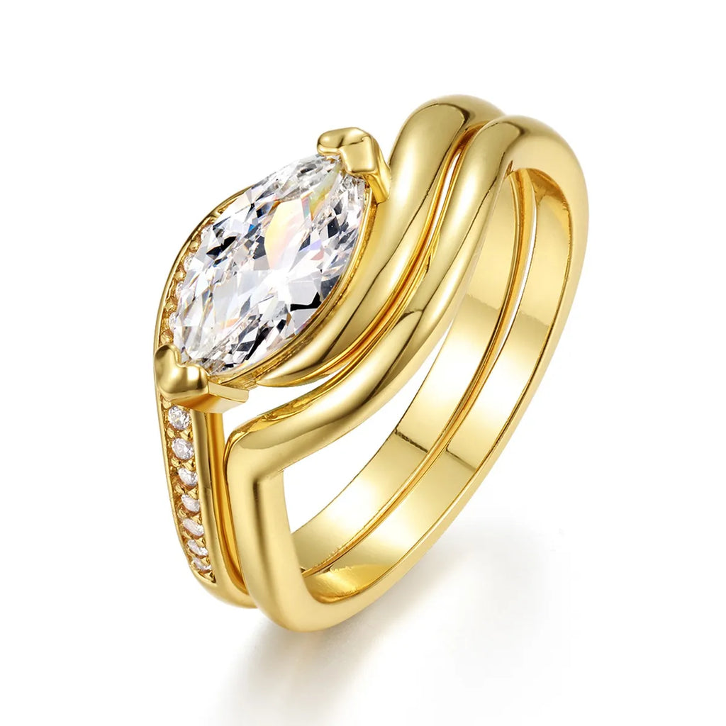 1 Carat Moissanite Stone 2pcs Ring Set 925 Sterling Silver Zircon Jewelry 55aff78d-9fba-4106-b623-0eff705f469e-Max-Origin Trendsi