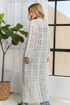 ADORA Cardigan Cotton Crochet Elastic Ivory Long Sleeves Tied 55b4c5a7891d4866ac3f3518c03b3480-Max-Origin Trendsi