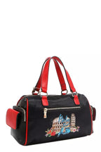 Nicole Lee USA Women's Handbag Martha Travels Italy Wide with Rhinestones Tote 56299a5dff2747dab596103d9a1ba211-Max-Origin Trendsi