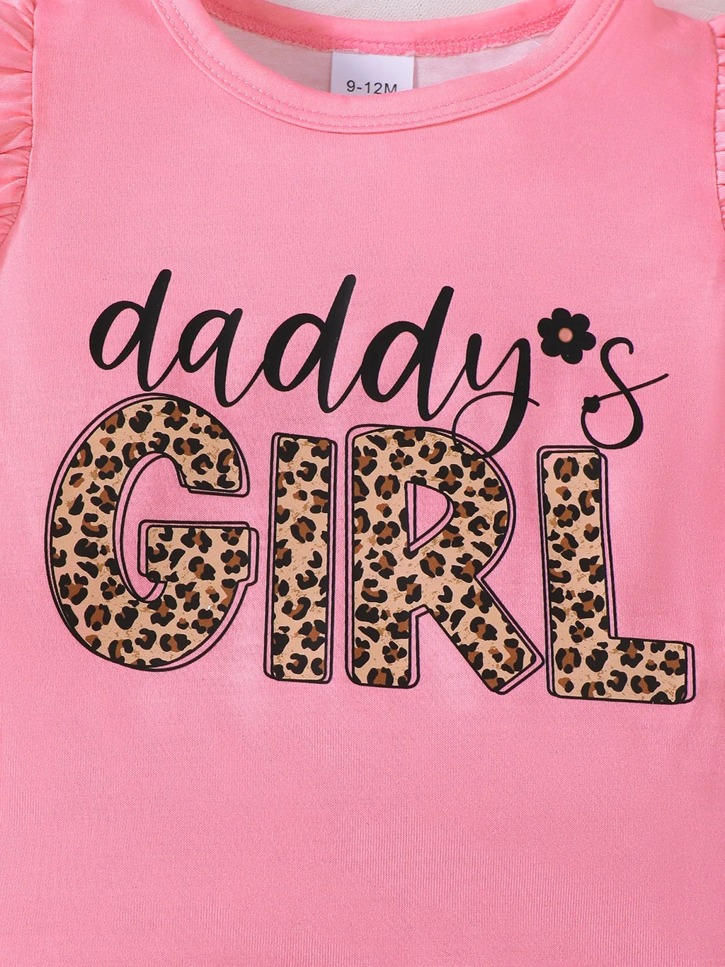 Girl Children's Pink Set Headband Letter Ruffle Sleeve Top and Shorts 3-Piece 566462a3-a1bf-4e1b-9002-e8d5fb8251b4-Max-Origin Trendsi