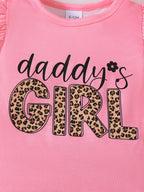 Girl Children's Pink Set Headband Letter Ruffle Sleeve Top and Shorts 3-Piece 566462a3-a1bf-4e1b-9002-e8d5fb8251b4-Max-Origin Trendsi