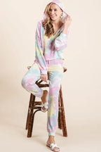 BiBi Tie Dye Casual Pants French Terry Lavender Multi Pocketed Jogger 57622c4a207f48d78a791791ec8cc47f-Max-Origin Trendsi