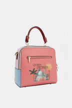 Nicole Lee USA Women's Handbag Queen Cleopatra Vegan Leather Tote 578b4dc1-8b7c-462e-bf0f-88261bde0bf8-Max-Origin Trendsi