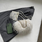 Faux Fur Crossbody Women's Small Kiss Lock Clutch Pearl Strap Tassel Purses 57_0262b042-7cbc-4e8d-8fbc-0fab6aa7116c STYLEINGER