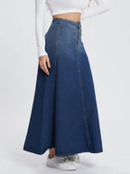 Midi Denim Skirt Women's Flared Button-Fly Hight Rise Casual Blue Jean Skirts 57_06ccc54c-545d-4de9-8b00-4af8faf1a20e STYLEINGER