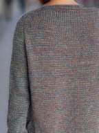 Women Heathered Colorful Sweater V-Neck Long Sleeve Basic Style Pullover 57_07e6315a-2e7f-4334-b0da-9de92d75d9cd STYLEINGER