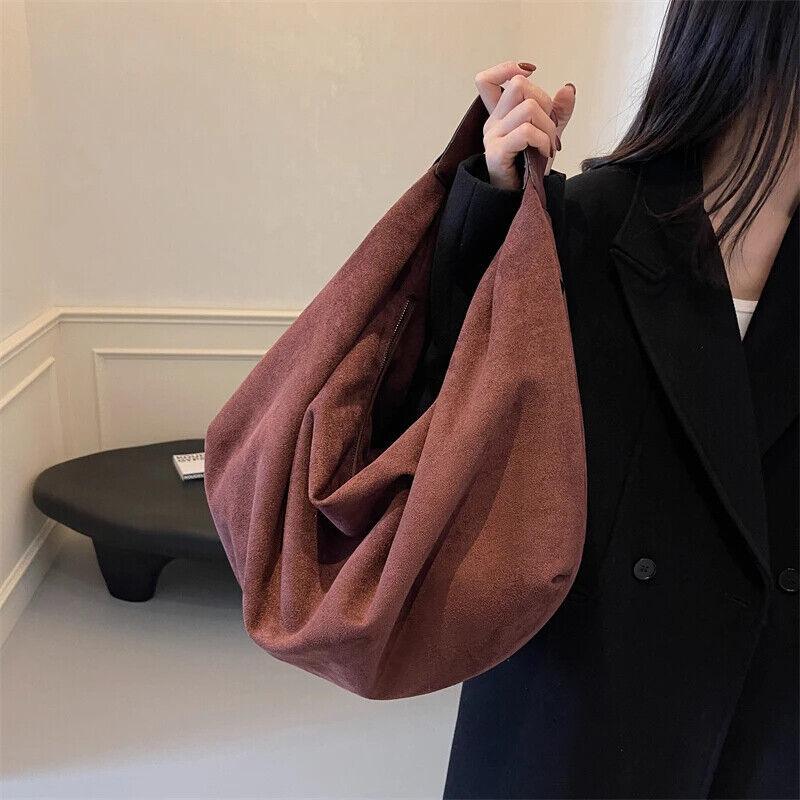 Nubuck Leather Hobo Bags Women's Zipper Folding Short Handle Handbags Purses 57_0b8f2861-60ea-4db6-a083-b35395472ba8 STYLEINGER