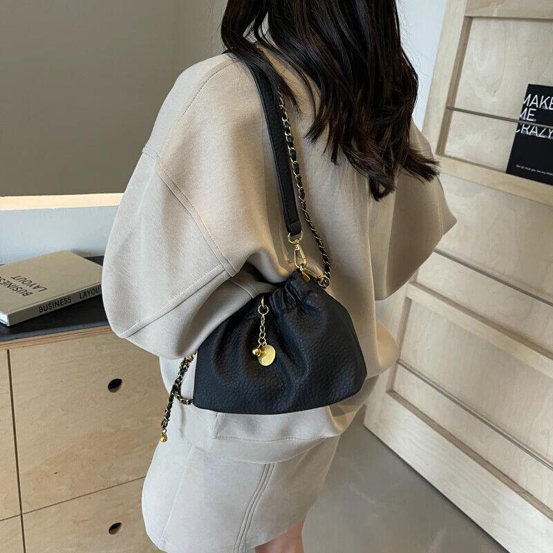 Mini Bucket Drawstring Bags Chain Strap Tassel Women's Soft Leather Crossbody 57_0c4b8df5-56c4-46fd-8b5e-2e8b2931689c STYLEINGER