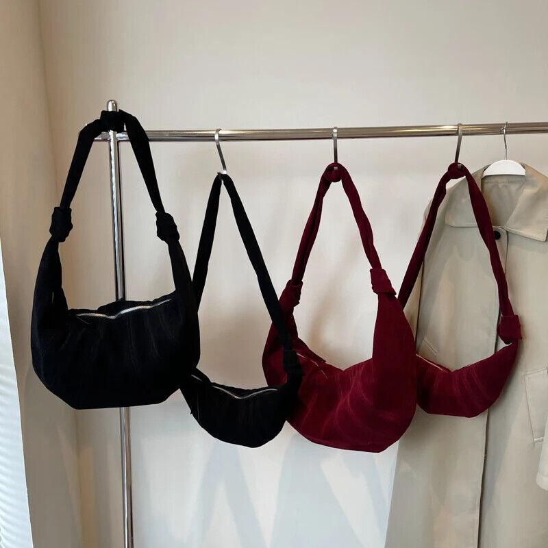 Hobo Bags Soft Leather Splicing Crescent Zipper Women's Small Large Handbags 57_0cd49e46-ab28-4c09-98a0-b9f2666fece6 STYLEINGER