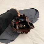 Shoulder Bucket Bags Leather Women's Large 2 in 1 Snap Plaid Stitch Handbags 57_0d2ea0c2-7dcd-4823-8967-ad4e41c4fd13 STYLEINGER