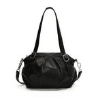 Small Buckets Bags Leather Pleated Belt Buckle Women Soft Zipper Handbags 57_0ea1c14d-70f2-4290-8214-e67e9067423c STYLEINGER