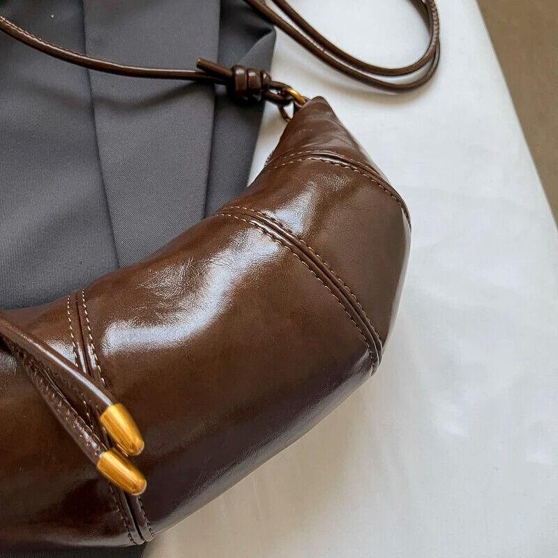 Small Hobo Bags Glazed Soft Leather Crescent Zipper Small Zip Women's Purses 57_10474f58-16aa-4f0d-ad6b-2db3e24200ff STYLEINGER