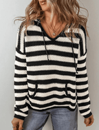 Women's Striped Cotton Blend Knit Sweater Long Sleeve Hooded Knitwear 57_1183f629-4804-41d8-8f7b-e9337a5b116f STYLEINGER