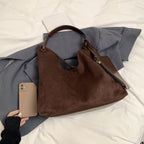 Large Nubuck Leather Hobo Bags Women Snap Soft Handbags with Mini Wallet 57_159ed549-dbee-406a-b2ea-7d00a55cbf4b STYLEINGER