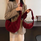 Hobo Bags Soft Leather Splicing Crescent Zipper Women's Small Large Handbags 57_17c4681f-3021-4c22-a5fa-b791325cf19f STYLEINGER