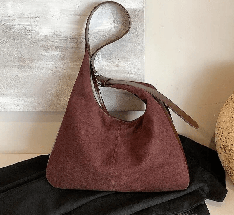 Large Faux Suede Soft Handbags Women's Adjustable Shoulder Strap Snap Handbags 57_189ad2f9-8ffc-44cb-98f7-b6403f116eae STYLEINGER