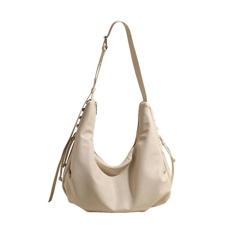 Shoulder Hobo Bags Leather Women's Large Zipper Soft Crisscross Style Handbags Beige 57_1993f6ce-43bf-4ec4-b7fd-74c2547ec3db STYLEINGER