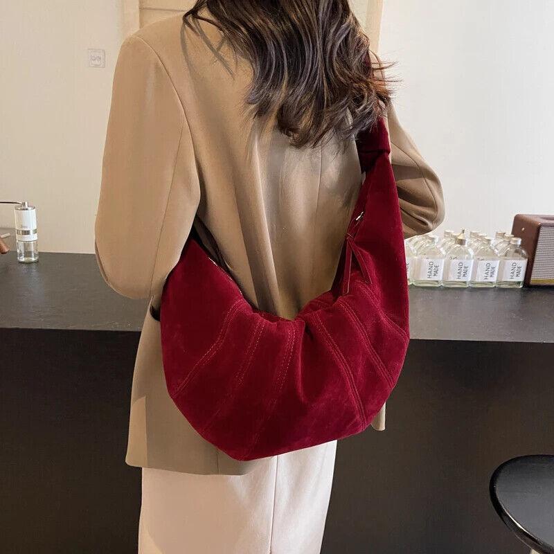 Hobo Bags Soft Leather Splicing Crescent Zipper Women's Small Large Handbags 57_1c9c16a6-4d2a-49e4-bc83-dbf56dd83723 STYLEINGER