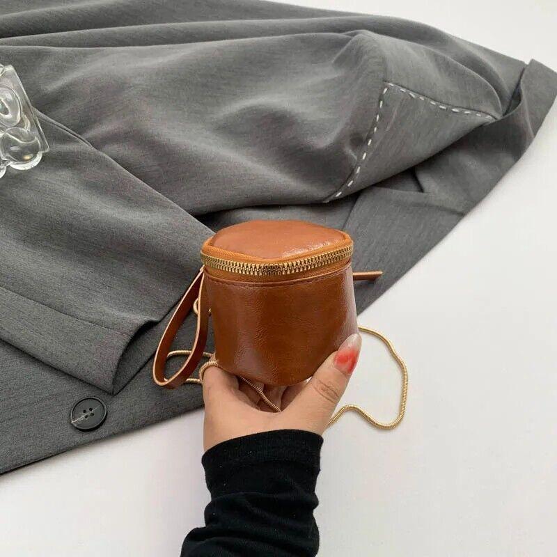 Mini Leather Box Bag Soft Leather Women's Wrist Chain Crossbody Strap Coin Purse Brown 57_1f8d3ea9-4e22-4467-b8ca-39757cbea36c STYLEINGER
