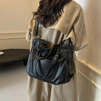 Large Leather Handbags Women Zipper Soft Double Handles Outer Pocket Crossbody 57_2951ec73-771c-480e-b043-2231f9060dda STYLEINGER