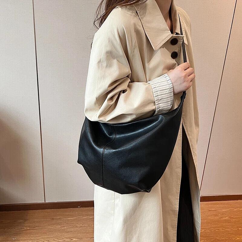 Shoulder Hobo Bags Leather Women's Large Zipper Soft Adjustable Strap Handbags 57_2baf3d13-5139-46f8-b5e5-85a5994b3da3 STYLEINGER