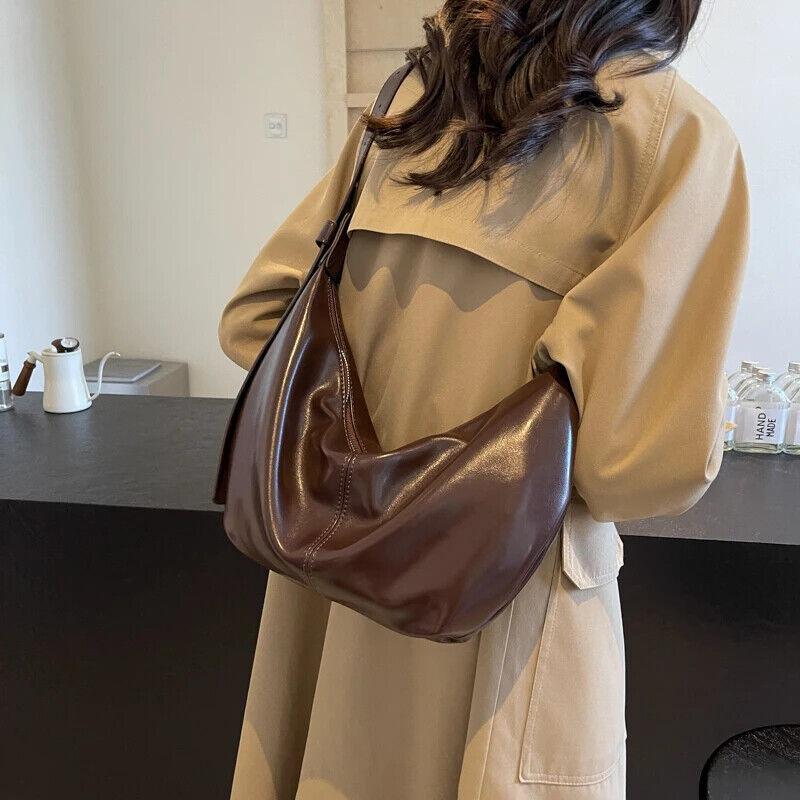 Shoulder Hobo Bags Leather Women's Large Zipper Soft Adjustable Strap Purses 57_2c947202-3665-41ef-8828-649864e6aa66 STYLEINGER