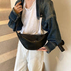 Large Leather Crescent Bags Women Zipper Adjustable Strap Purses 57_2d17fc5f-64cb-4a8e-b001-4c8d67583384 STYLEINGER