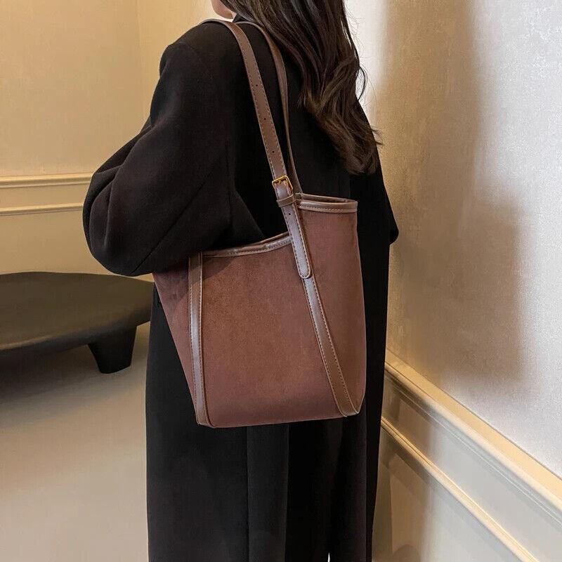 Large Bucket Bags Suede Leather Handbags 2 in 1 Mini Zip Snap Women's Purses 57_3191a7e6-4ed9-4a48-abe3-a735ed37be29 STYLEINGER