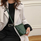 Genuine Leather Women‘s Handbags Mini Bucket Bags Zipper Solid Crossbody Purses 57_31b36370-1f82-4f05-8294-d507b3b0e94e STYLEINGER