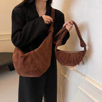 Hobo Bags Soft Leather Splicing Crescent Zipper Women's Small Large Handbags 57_324ab7c0-8774-4138-9b71-f366cf937c08 STYLEINGER
