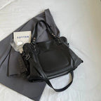 Large Leather Handbags Women Zipper Soft Double Handles Outer Pocket Crossbody 57_3aa141f8-d611-44b3-b3ff-a43e2c7a18f0 STYLEINGER