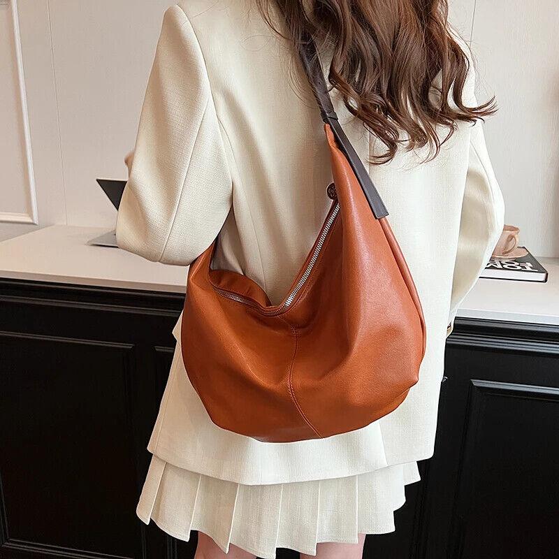 Shoulder Hobo Bags Leather Women's Large Zipper Soft Adjustable Strap Handbags 57_3aec2a83-2e30-4cf2-85f6-e721f09e0aff STYLEINGER