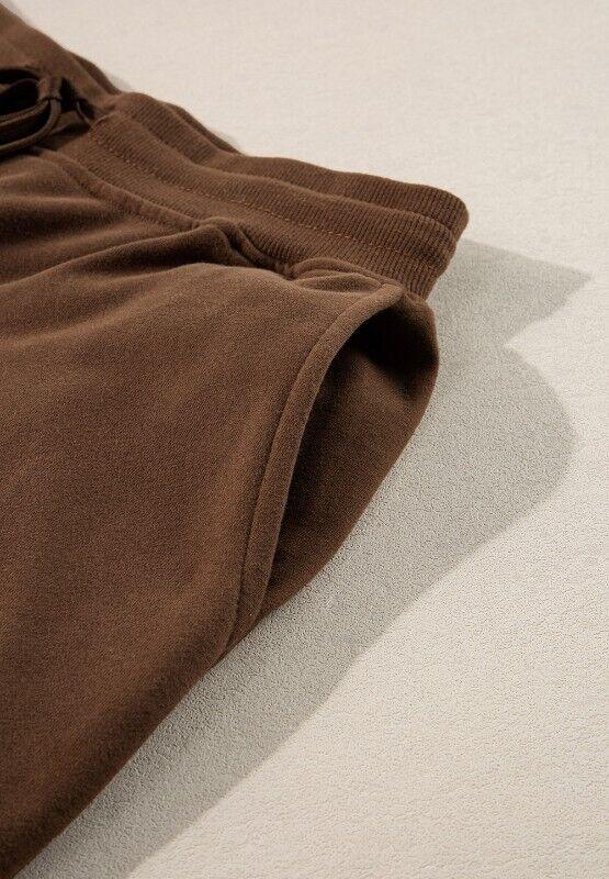 Outfit Set Women Cotton Blend Casual Round Neck Side Slit Sweatshirt and Pant 57_3da7b990-fa1c-406e-8b2d-005c173705ef STYLEINGER