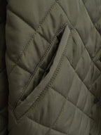 Women's Padded Jacket Twist Collared Wide Waisted Argyle Diamond Pocketed Coat 57_45387c3a-cb91-4dc7-834f-240c6d631861 STYLEINGER