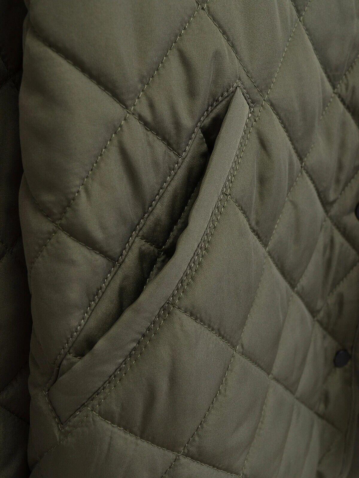 Women's Padded Jacket Twist Collared Wide Waisted Argyle Diamond Pocketed Coat 57_45387c3a-cb91-4dc7-834f-240c6d631861 STYLEINGER