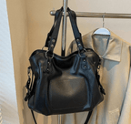 Large Leather Handbags Women Zipper Soft Double Handles Outer Pocket Crossbody 57_45b04fd0-d9e1-4b30-99b0-a573b2b1e310 STYLEINGER