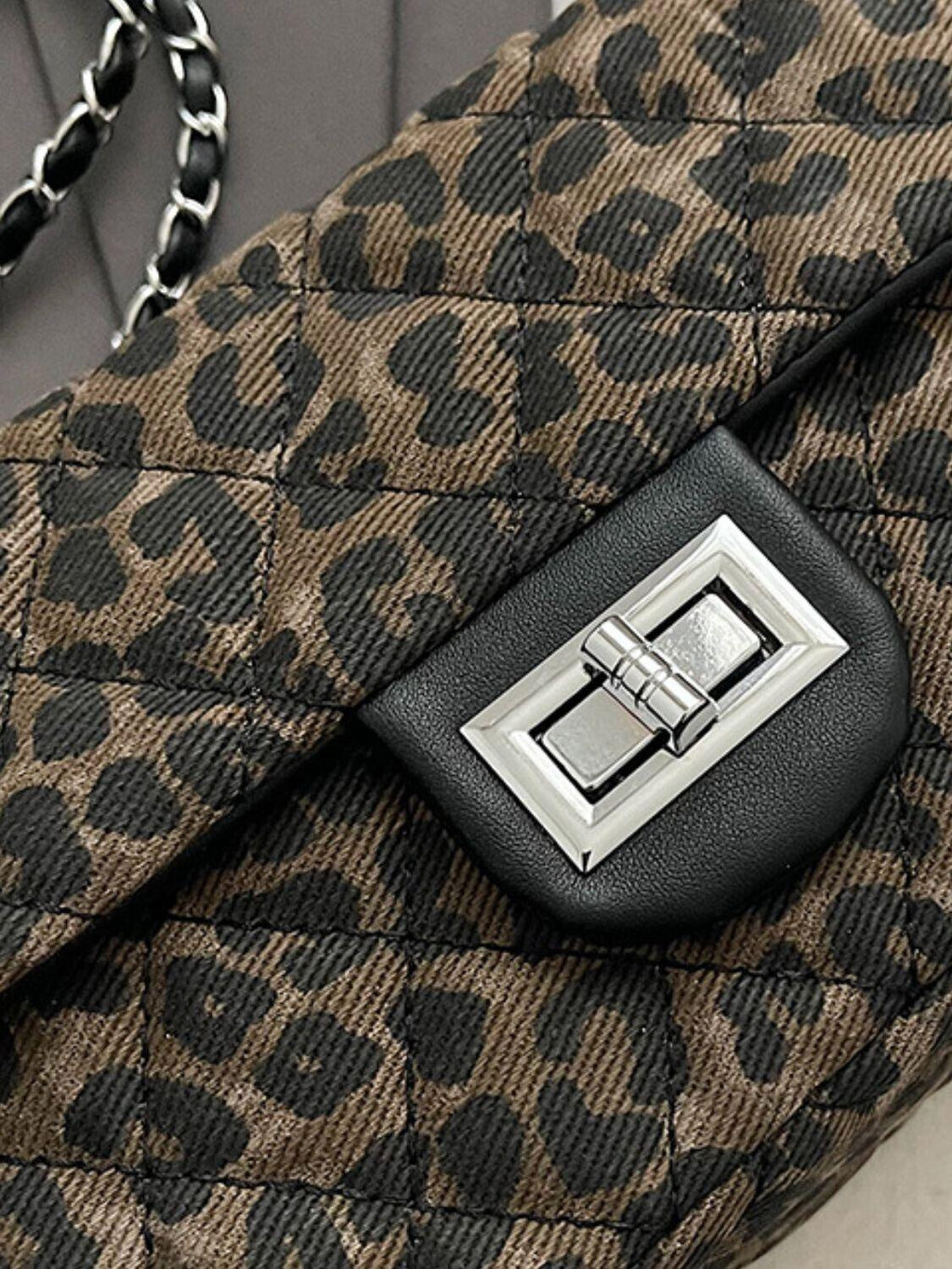Leopard Quilted Plaid Shoulder Bag Chain Strap Flap Twist Turn Lock Women Purses 57_47e0137a-9b5e-44cb-b00f-c42cbb2c2a27 STYLEINGER