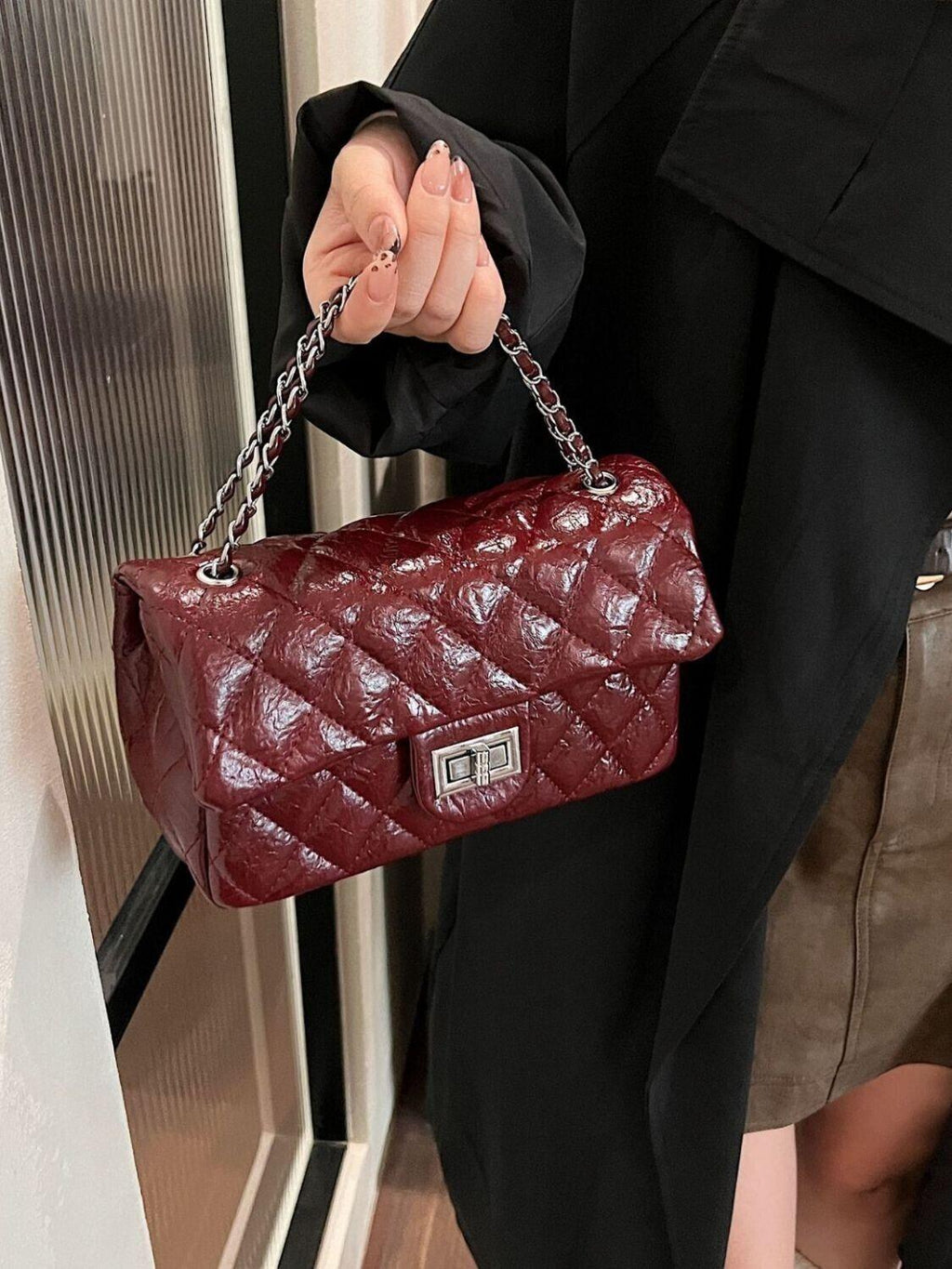 Leopard Quilted Plaid Shoulder Bag Chain Strap Flap Twist Turn Lock Women Purses 57_4cab6af1-f68a-4b7a-81b4-081d24e5fda6 STYLEINGER