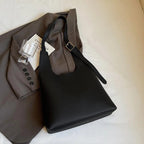 Leather Women Bucket Bags Large 2 in 1 Removable Purse Snap Handbags Purses Black 57_504920ac-5569-4fb4-88f9-c1573ff93188 STYLEINGER