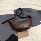 Large Leather Crescent Bags Women Zipper Adjustable Strap Purses 57_5198f85d-f4ca-4bed-8aa3-be9c257f1c10 STYLEINGER