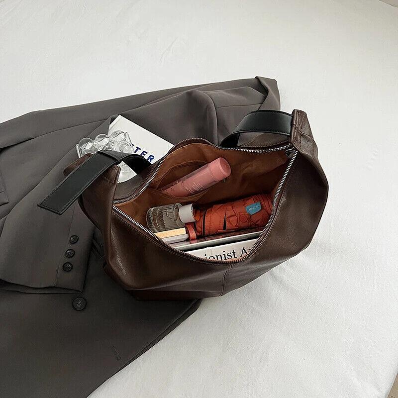 Shoulder Hobo Bags Leather Women's Large Zipper Soft Adjustable Strap Handbags 57_5400ed8c-351f-4eee-be3c-8adf50819064 STYLEINGER