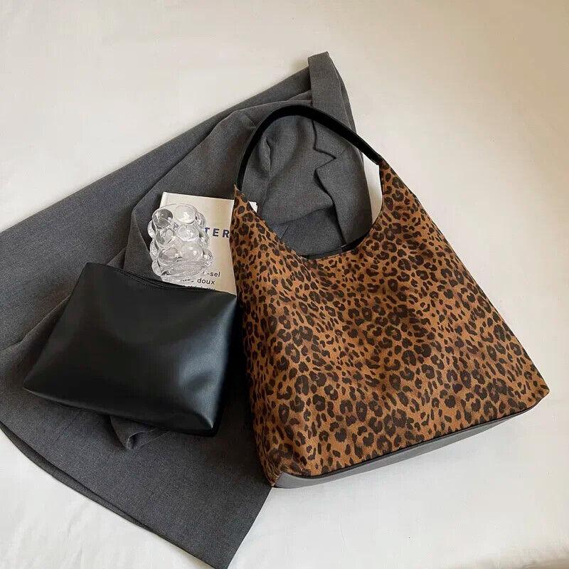Hobo Bags Nubuck Velvet Leopard Leather Women's Snap Large Handbags Brown 57_55cdb9ce-15b7-48e8-866e-7cc719d9429f STYLEINGER