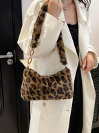 Leopard Faux Fur Fluff Shoulder Bag Half Chain Strap Zipper Women's Small Purses 57_56c2d525-bebc-49cc-a7a9-ae7c9b12df81 STYLEINGER