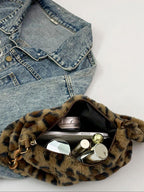 Leopard Faux Fur Fluff Shoulder Bag Half Chain Strap Zipper Women's Small Purses 57_581e4960-0953-43c7-b0ff-914dbc47c5de STYLEINGER