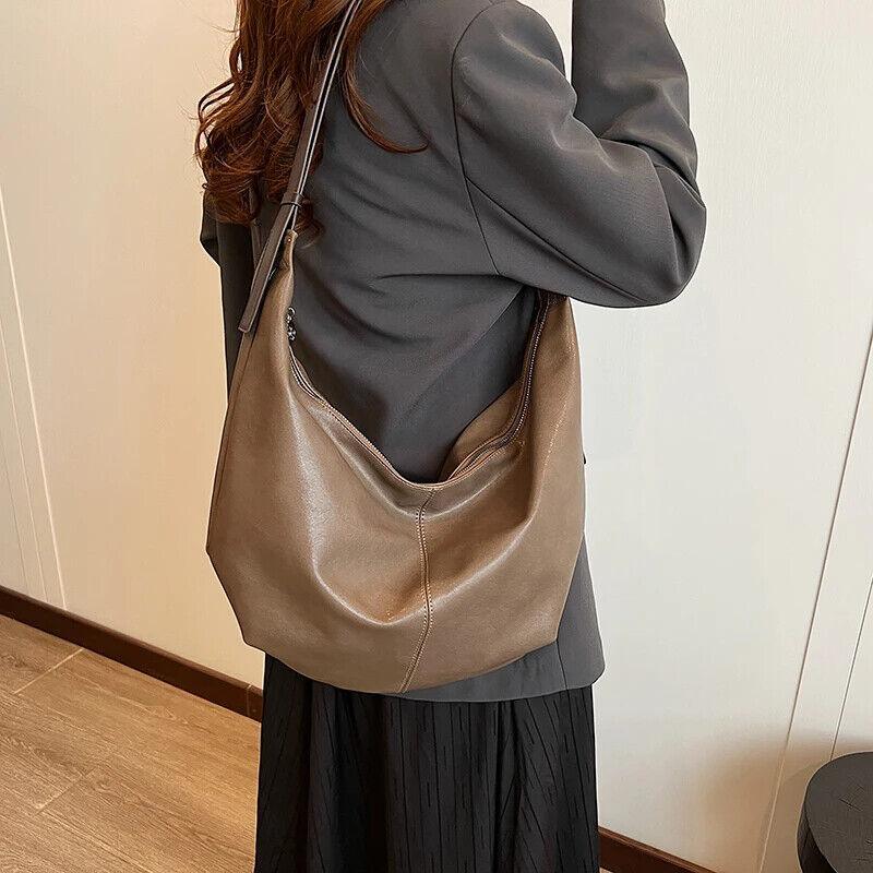Shoulder Hobo Bags Leather Women's Large Zipper Soft Adjustable Strap Handbags 57_5bb5ee26-fc92-4ff6-88bc-4de35b5ac647 STYLEINGER